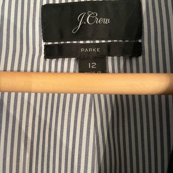 J. Crew Blue Parke Wool One Button Women’s Blazer Sz 12 - Picture 2 of 6